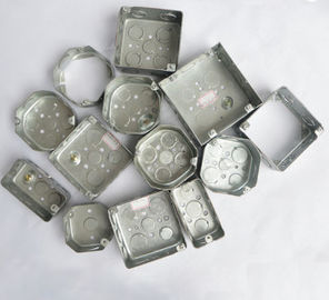 1.2mm Switches Rectangular Electrical Boxes And Covers IP55 Protection Level