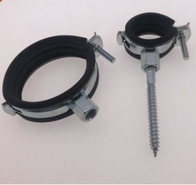 Steel Unistrut Beam Clamps With EPDM Or Without , Full Size Electrical Beam Clamps