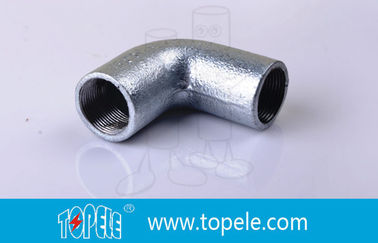 25mm BS4568 Conduit Fittings Malleable Iron Solid Elbow 90 Degree Pipe Bent