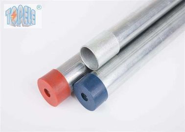 BS4568 1970 Conduit Class 4 Steel Electrical Conduit Pipe With Coupler And Cap