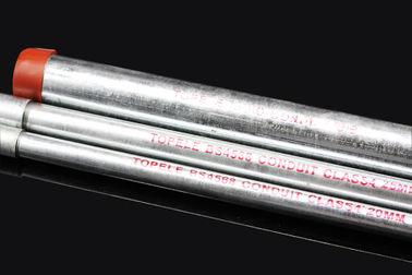 BS4568 1970 Conduit Class 4 Steel Electrical Conduit Pipe With Coupler And Cap