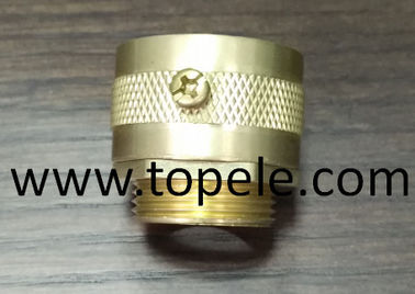 CNC Machine Flexible Conduit And Fittings Brass Male Conduit Hose Adapter