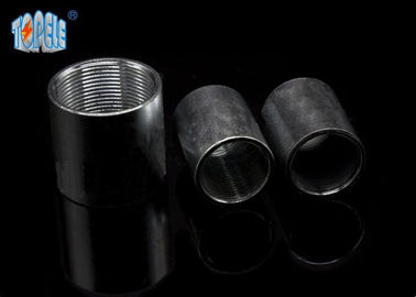 Durable Threaded Galvanized  Couplings For IMC / Rigid Steel Conduit