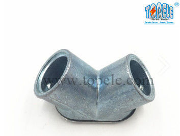 Durable Electrical Conduit Connectors For Zinc Die Cast EMT To EMT Pull Elbow