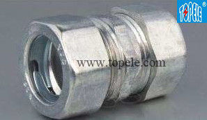 ISO Certificate EMT Fittings , EMT Compression Coupling Zinc Die Cast