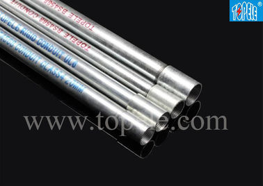 Galvanized Steel BS4568 Conduit Welded Pipes with Threaded Coupling