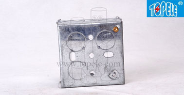 Pre - Galvanized Steel Electrical Boxes And Covers British Standard BS Box For Switches