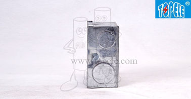 Pre - Galvanized Steel Electrical Boxes And Covers British Standard BS Box For Switches
