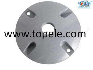 UL One / Two/Three Holes Round Electrical Conduit Box Cover For Lamp Holder