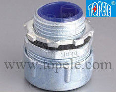 Male Flexible Metal Conduit Connector Fittings Plum Type Straight Liquid Tight