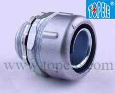 Male Flexible Metal Conduit Connector Fittings Plum Type Straight Liquid Tight