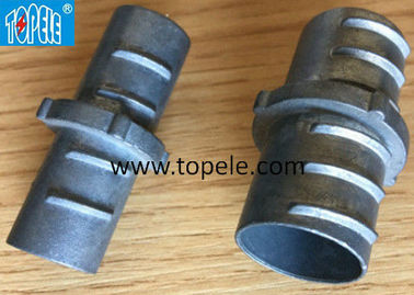 Screw In Type Hose Flex To Emt Coupling Zinc Die Cast For Flexible Conduit