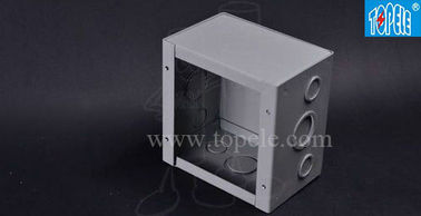 Steel Electrical Boxes And Covers Cable Switch Enclosures , Outdoor Conduit Junction Box