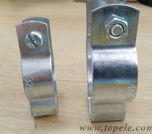 Pipe Support Galvanized BS4568 GI Conduit Hanger For Electrical Contrustion