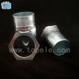 BS Standard Emt Conduit Fittings Zinc / Steel Connector Union Long Life