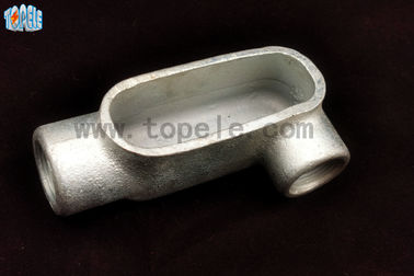 2 Inch UL certificate Proof threaded Conduit / Threaded Malleable Iron BS Conduit Body With Die Cast Covers And Gaskets