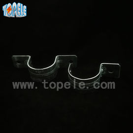 Gi Steel BS4568 Conduit And Fittings Two - Hole Conduit Straps , Emt Straps