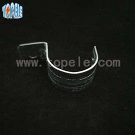 Galvanized Steel One Hole Straps Conduit And Fittings BS Conduit Clip