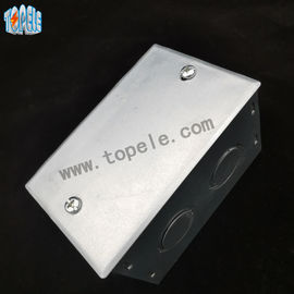 BS4568 Steel GI Electrical Boxes And Covers For Metal Outlet Devices