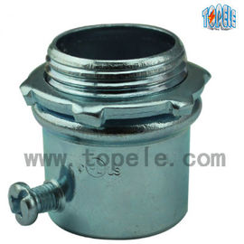 UL Listed Galvanized Steel Set Screw Connector For EMT Conduit