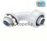 Non Metallic Flexible Conduit Connector / PA6 Liquid Tight Straight Pipe Connector