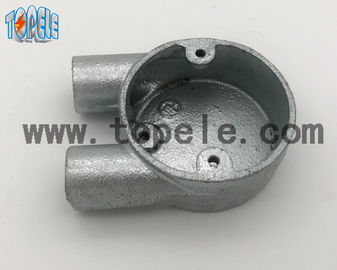 BS4568 Gi Conduits And Accessories Two Way U Junction Box Casting Technics