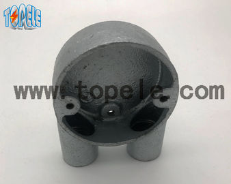 BS4568 Gi Conduits And Accessories Two Way U Junction Box Casting Technics