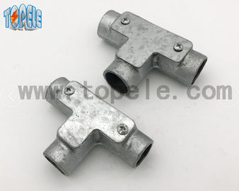 BS Conduit And Fittings Of Malleable Iron Three Way Channel Inspection Tee Junction Box