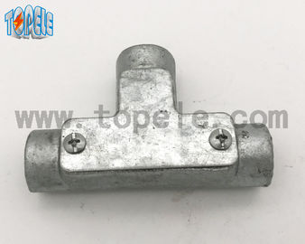 BS Conduit And Fittings Of Malleable Iron Three Way Channel Inspection Tee Junction Box
