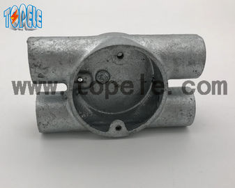 BS4568 Electrical Conduit Fittings Twin Through Way H Malleable Iron Box 20mm -32mm