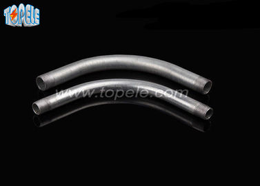 UL Listed Galvanized Steel Conduit Fittings 90 Degree Elbow For Rigid Conduits