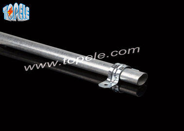 1/2&quot;  TOPELE Carbon Steel  Galvanised  EMT Conduit / EMT Tube Conduit For Electrical Cable