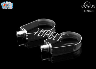 Silvery Electrical Swivel Steel Pipe Clamps UL Standard 1/2''-8''