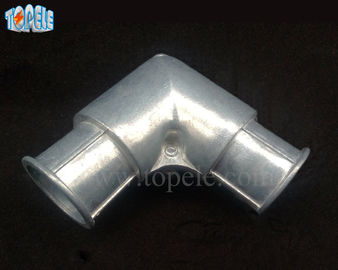 90 Degree Electrical Conduit Fittings Zinc Inside Corner Set Screw Coupling Pull Elbow