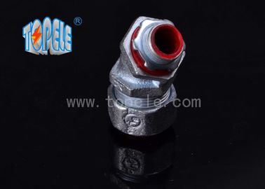 Liquidtight Flexible Conduit And Fittings , Liquid Tight 90 Degree Angle Connector Zinc
