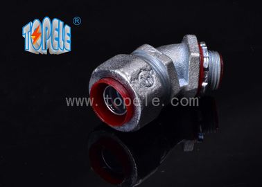 Liquidtight Flexible Conduit And Fittings , Liquid Tight 90 Degree Angle Connector Zinc