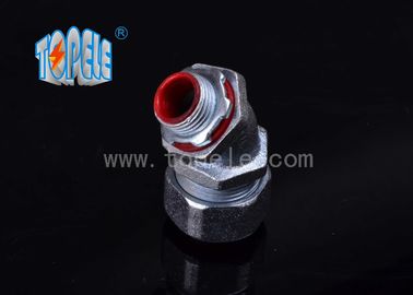 Liquidtight Flexible Conduit And Fittings , Liquid Tight 90 Degree Angle Connector Zinc