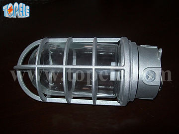 IP65  Led Vapor Tight Lights Die - Cast Aluminum 4 X 4 X 6.1 Inches
