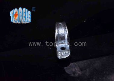 Malleable Iron Pipe Clamp , IMC Conduit And Fittings One Hole Conduit Strap