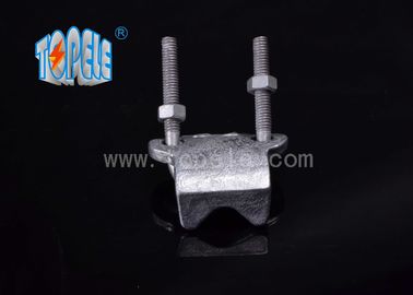 Rigid Angle Conduit Fittings With Pipe Clamp , Malleable Iron Rigid Angle Clmap