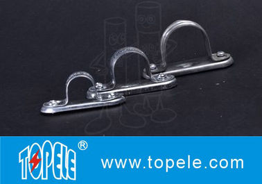 BS4568 / BS31 Conduit Fittings Carbon Steel Spacer Bar Saddle With Base