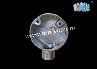 One Way Terminal Electrical Emt Fittings Conduit Circular Junction Box