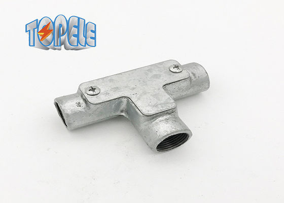 Malleable Iron BS4568 Conduit And Fittings Channel Inspection Tee Elbow