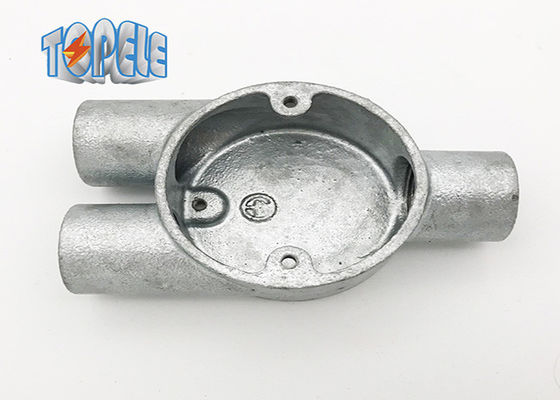 Malleable Iron Boxes BS4568 Conduit 20mm Branch 3 Way / Y Way Box BS Conduit Box