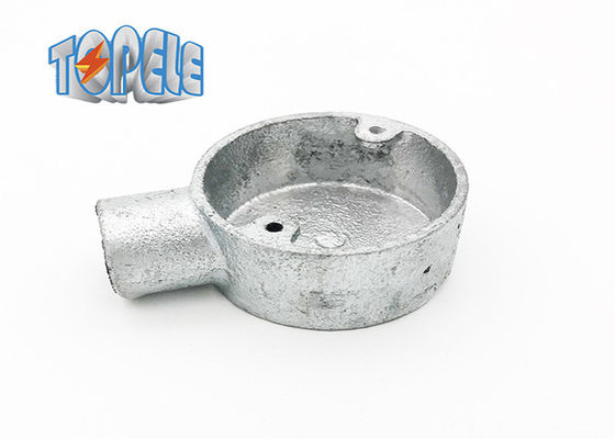 BS4568 Circular Gi Conduits And Accessories Malleable One Way Terminal Box