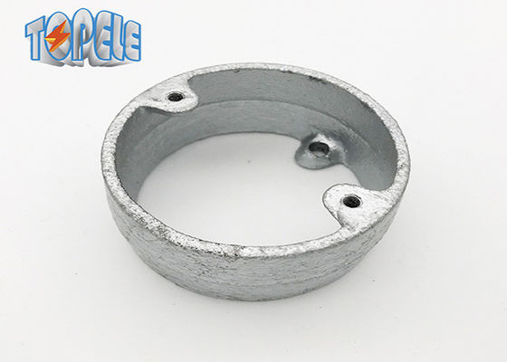 Electrical Contrustion BS 4568 Conduit Malleable Iron Extension Box / Extension Ring