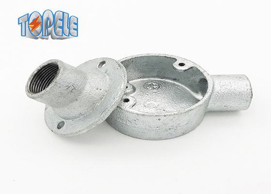 Hot Dip Galvanised BS4568 Conduit Malleable Iron Boxes Female Dome Cover