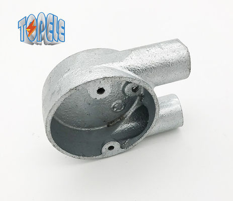 Branch 2 Way U Malleable Iron Box BS4568 Conduit Fitting Hot Dip Galvanized