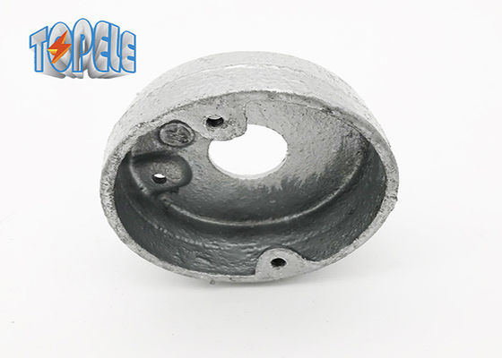 BS Gi Conduit Fittings Malleable Iron Hot Dip Galvanized Loop In Boxes 1- 4 Konckouts