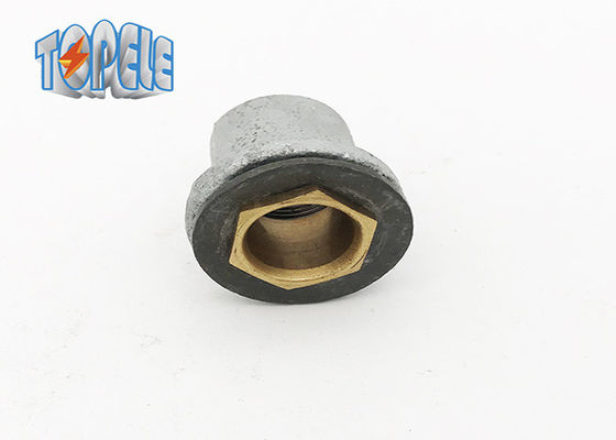 BS Electrical Conduit Malleable Iron Flanged Coupling With Washer And Brass Bush